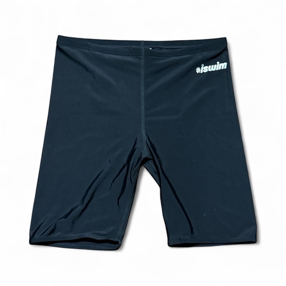 NWT iSwim Men's Swim Shorts - Jammers Black 40 XL